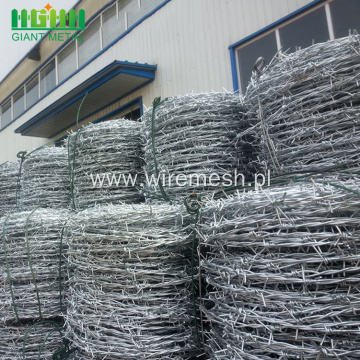 Low Price Galvanized Barbed Wire Fence